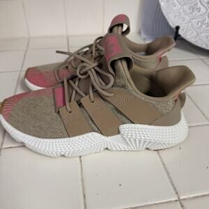 Adidas Prophere Trace Khaki Chalk Pink Mens Size 5.5 Womens 6.5 Shoes Athletic